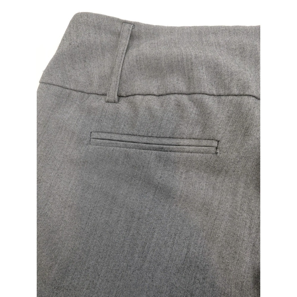 Joe B Benbasset Medium Rise Wide Leg Light Grey Dress Pants Women's Size 7 - Picture 4 of 6